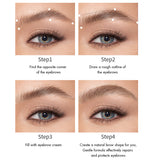 ESpoce New Multi-Functional Double-Headed Eyebrow Cream With Brush Head Wild Raw Eyebrow Stereotyped Three Dimensional Stereotyped Lasting Eyebrow Pencil - V.I.P Digital Presence