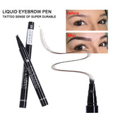 Four Head Eyebrow Pencil Liquid Eyebrow Pencil Very Fine Micro Carving Eyebrow Pencil Waterproof And Durable - V.I.P Digital Presence
