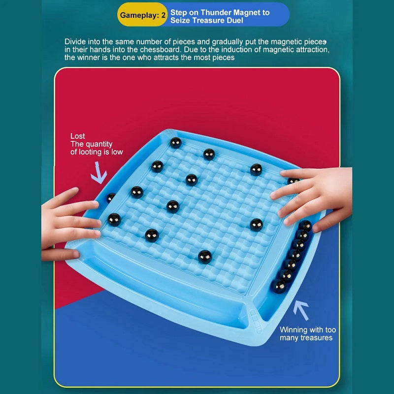 Magnetic Battle Chess Portable Magnetic Effect Chess Set Improve Creativity Logic Thinking Party Supplies for Family Reunions - V.I.P Digital Presence