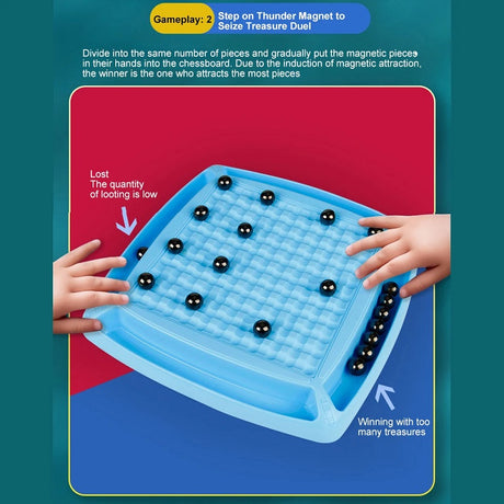 Magnetic Battle Chess Portable Magnetic Effect Chess Set Improve Creativity Logic Thinking Party Supplies for Family Reunions - V.I.P Digital Presence