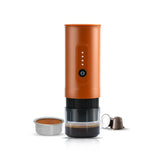portable outdoor Italian coffee machine handheld electric coffee powder capsule dual-use travel car charging - V.I.P Digital Presence