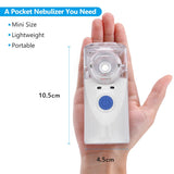 Portable Mesh Nebulizer Silent Ultrasonic Medical Steaming Inhaler USB Charging Adult Kids Respirator Humidifier Health Care - V.I.P Digital Presence
