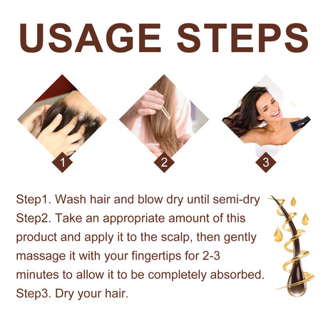 Castor Oil Hair Dense Essential Oil Repair Damaged Hair, Nourish Scalp, Strengthen Hair And Prevent Hair Loss - V.I.P Digital Presence