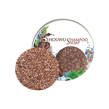 Polygonum Multiflorum Shampoo Cake, Nourishing Root Essential Oil Shampoo Black Soothing Vegetable Shampoo - V.I.P Digital Presence