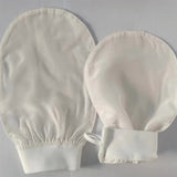 Silk exfoliating face wash and beauty towel, soft and exfoliating, bath and scrubbing, silk bath and face wash gloves - V.I.P Digital Presence