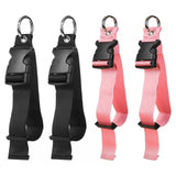 Portable Black Nylon Anti-Theft Luggage Strap, Bag Clip for Multi-Tool, Camping & Hiking - V.I.P Digital Presence