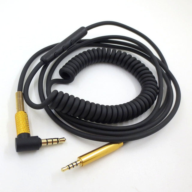 Suitable for BOSE QC25 QC35 JBL J55 88 headphone cable 2.5mm interface spring cable - V.I.P Digital Presence