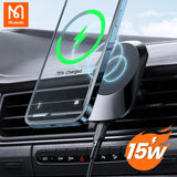 Mcdodo 15W Qi Magnetic Wireless Charger For iphone 12 13 11 Pro Max Wireless Charging Stand Car Phone Holder For Samsung Huawei - V.I.P Digital Presence