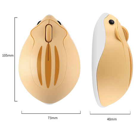 CHUYI 2.4G Wireless Optical Mouse Cute Hamster Cartoon Computer Mice Ergonomic Mini 3D Office Mouse For Kid Girl Gift PC Tablet - V.I.P Digital Presence