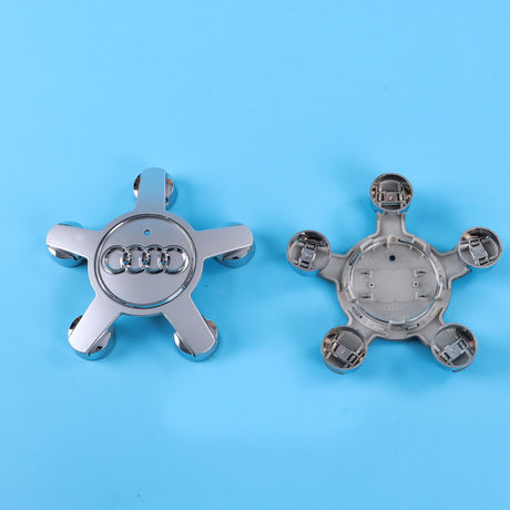 Suitable for Audi five claw wheel hub cover A4L//A5/A6L black five claw car tire center logo cover 135mm - V.I.P Digital Presence