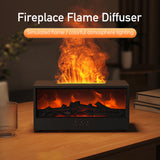 3D simulation fireplace flame aromatherapy machine big spray home desktop simulation charcoal fireplace humidifier - V.I.P Digital Presence