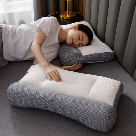 New traction Japanese orthopedic anti arch hotel exclusive luxury bag neck protection space memory pillow - V.I.P Digital Presence