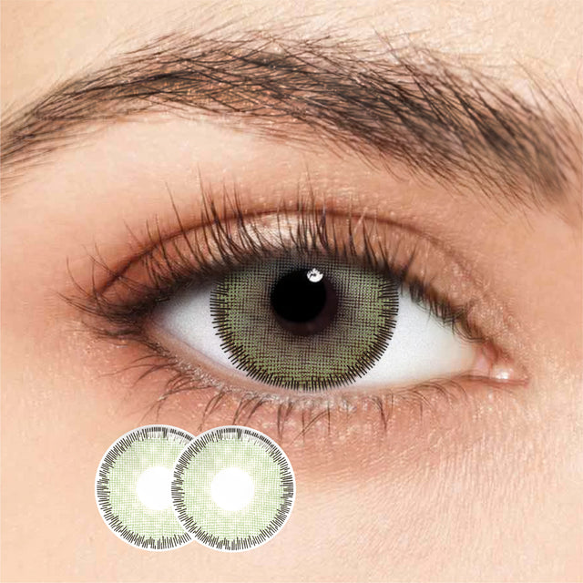 1Pair FDA Certificate Eyes Beautiful Pupil Colorful Girl Cosplay Contact Lenses  EMILY GREEN - V.I.P Digital Presence
