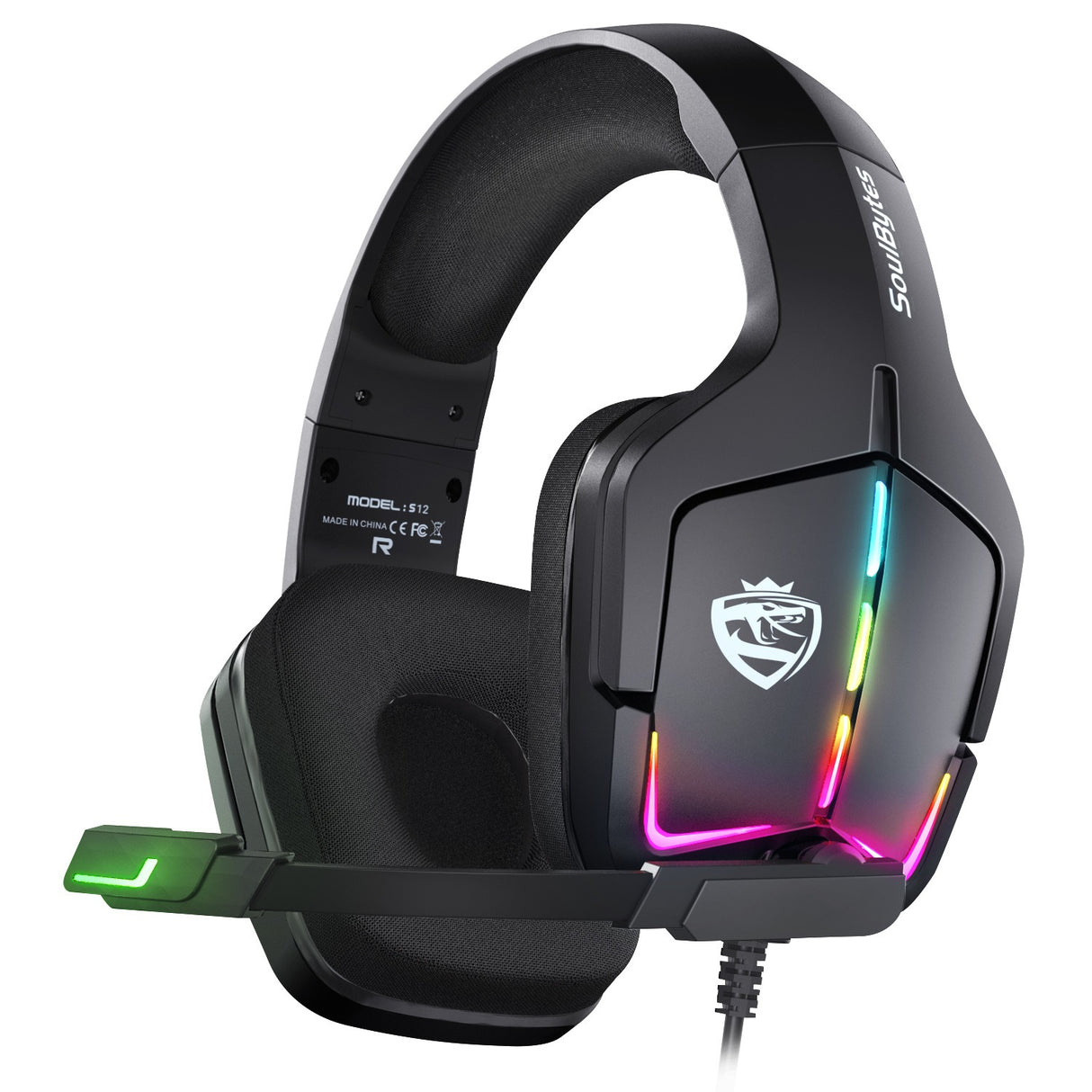 S12 Head mounted gaming headset wired RGB computer gaming headset PS4 headset - V.I.P Digital Presence