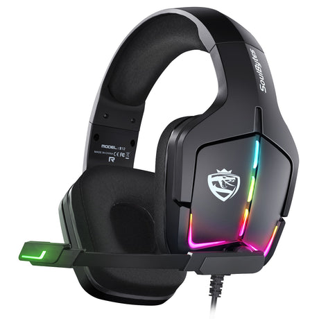S12 Head mounted gaming headset wired RGB computer gaming headset PS4 headset - V.I.P Digital Presence
