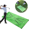 Golf Swing Mat Golf Swing Mat Indoor and Outdoor Swing Pads Hit Contact Track Detection Pads - V.I.P Digital Presence