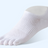 1 pair Pure Cotton Five Finger Short Socks Men Sweat Absorbent Antibacterial Breathable Mesh Boat Socks Running Sports Toe Sock - V.I.P Digital Presence