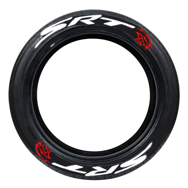 Car tire stickers tire letter stickers English letter 3D stickers - V.I.P Digital Presence