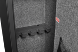 5 gun safes with 3 pistol pockets, quick access biometric adjustable heavy-duty gun rack mounted gun safes - V.I.P Digital Presence