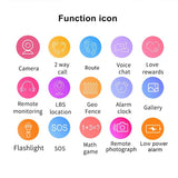 Q19 Dual Cameras Flip design waterproof Kids Smart Watch LBS Positioning SOS Mobile Phone Watch - V.I.P Digital Presence