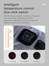 45X45cm USB Heating 3-speed Thermostat Cushion Office Sedentary Car Home Dual-use Winter Warm Physiotherapy Electric Heating Pad - V.I.P Digital Presence