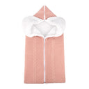 Baby Sleeping Bag Newborn Winter Warm Infant Button Knit Swaddle Wrap Swaddling Stroller  Toddler Blanket Envelope Sleepsacks - V.I.P Digital Presence