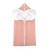 Baby Sleeping Bag Newborn Winter Warm Infant Button Knit Swaddle Wrap Swaddling Stroller  Toddler Blanket Envelope Sleepsacks - V.I.P Digital Presence