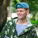 Russian Paratrooper Short-Sleeved Breton Shirt (Unisex) – Quick-Dry, Breathable, Sweat-Wicking - V.I.P Digital Presence