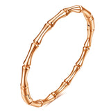 Bracelet Simple Round Bamboo Knot 5MM Stainless Steel Magnetic Bracelet - V.I.P Digital Presence