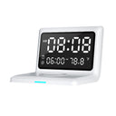 Alarm Clock Wireless Charger For Apple Wireless Fast Charging Multi-Function 3-In-1 Mobile Phone Wireless Charging - V.I.P Digital Presence
