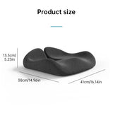 Memory Foam Coccyx Cushion. Alleviates tailbone/sciatica/back pain. Non - slip for office/car seats. - V.I.P Digital Presence