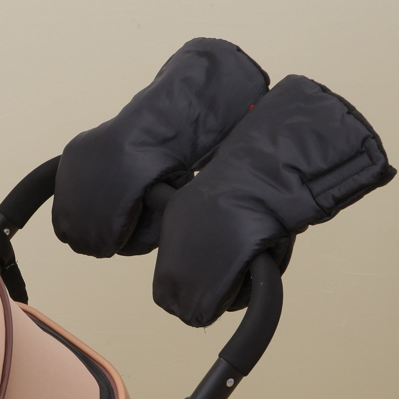 Baby Stroller Gloves Winter Pram Hand Muff Waterproof Pram Accessory Mitten Baby Buggy Clutch Cart Thick Gloves - V.I.P Digital Presence