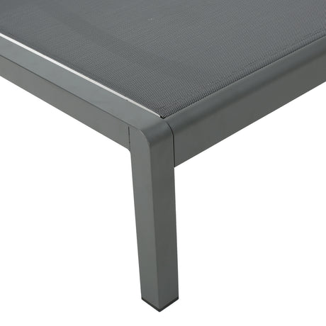 CAPE CORAL KD CHAISE LOUNGE GRY(MP2)( SET OF 2 ) - V.I.P Digital Presence