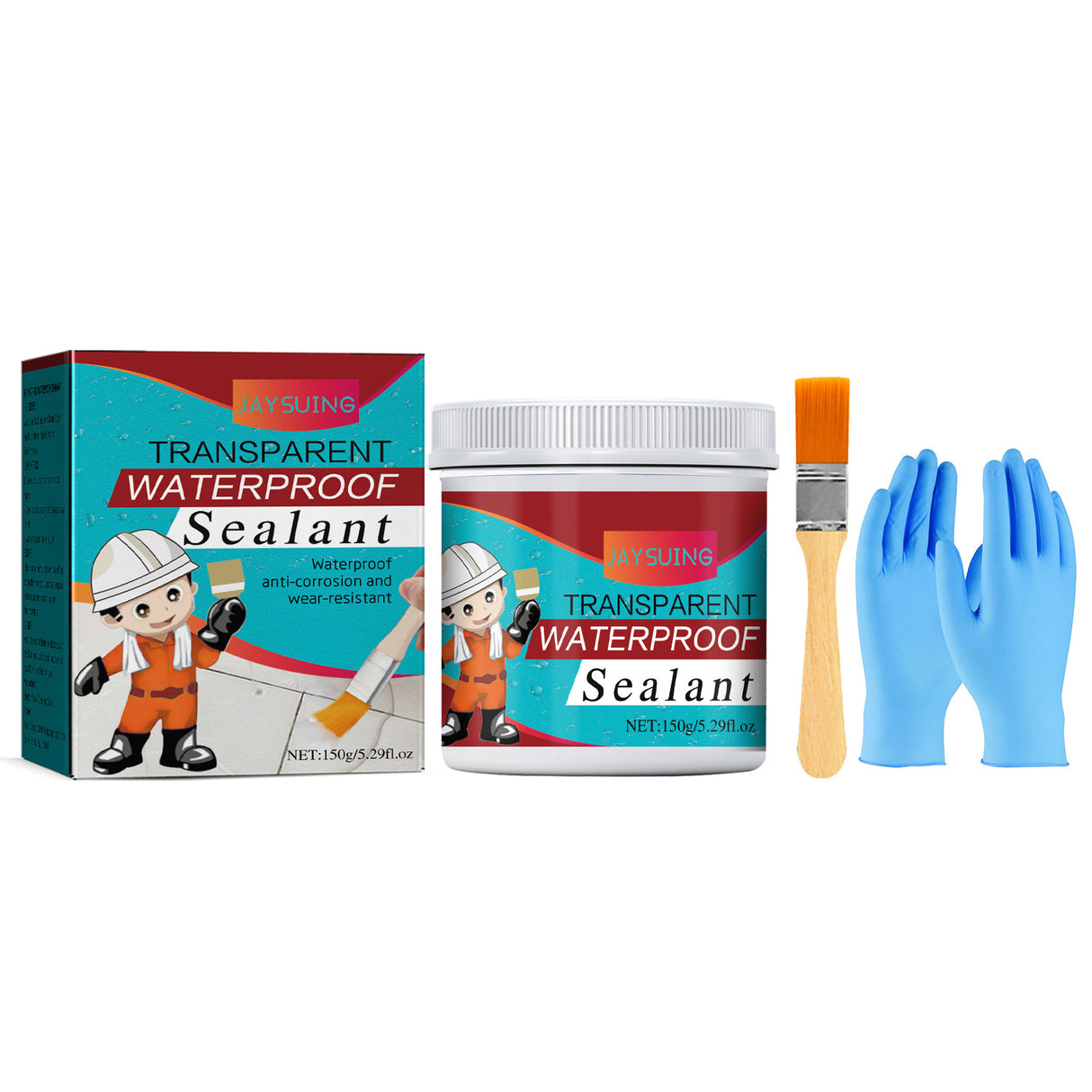 Transparent Waterproof Adhesive, Toilet Kitchen Exterior Wall Roof Leakproof Repair Leak-Free Brick Waterproof Coating - V.I.P Digital Presence