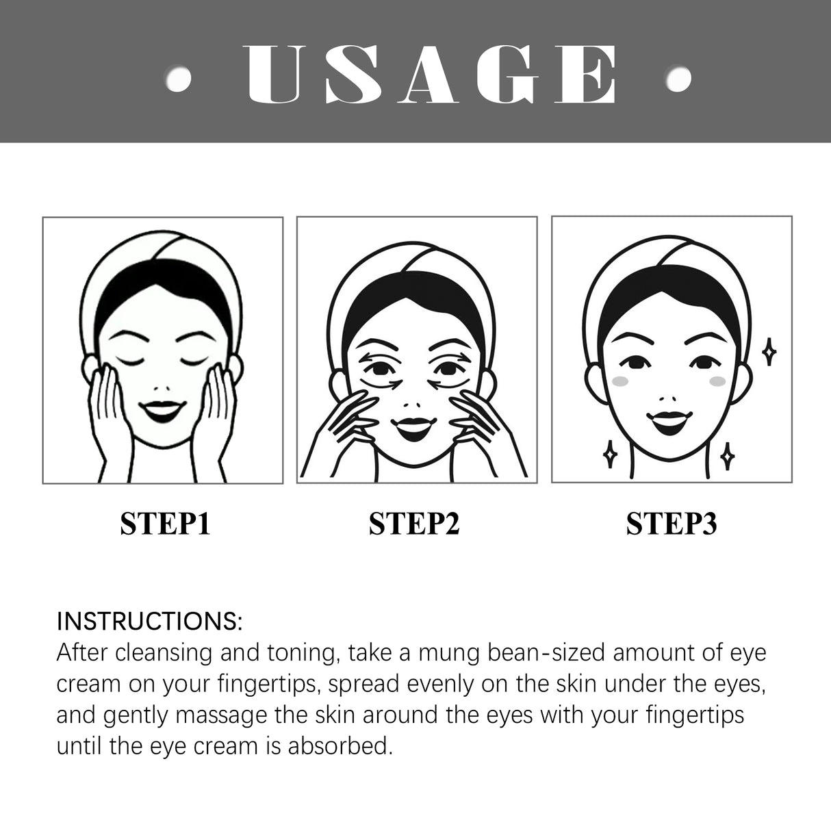 Crema reafirmante para ojos, reduce ojeras, hidrata, antiarrugas y reafirma la piel del contorno de ojos.