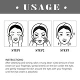 Crema reafirmante para ojos, reduce ojeras, hidrata, antiarrugas y reafirma la piel del contorno de ojos.