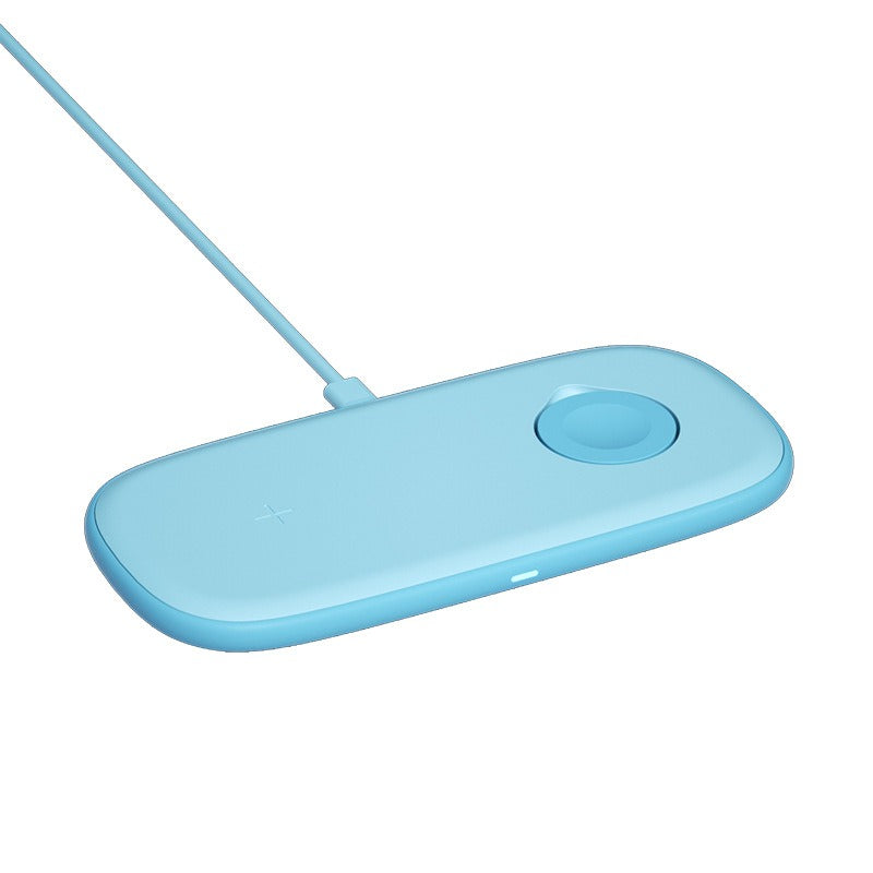 2-in-1 wireless charger suitable for Apple Watch, mobile phone multifunctional wireless charging, desktop ultra-thin - V.I.P Digital Presence