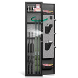 3-4 rifle and handgun safes, quick fingerprint with detachable rack and 2 adjustable gun slots - V.I.P Digital Presence