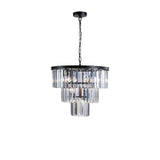 Black Luxury Crystal Chandelier Modern Chandeliers Lights Fixture Hanging Pendant Light Fixture for Dining Room Bedroom - V.I.P Digital Presence