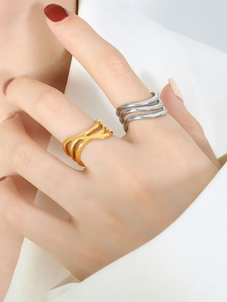 Non fading personalized fashionable light luxury versatile ring accessories for women - V.I.P Digital Presence