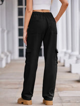 Straight Denim Cargo Pants - V.I.P Digital Presence