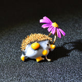 CINDY XIANG Cute Hedgehog Brooch Fashion Daisy Brooches For Women Animal Jewelry Funny Winter Design High Quality - V.I.P Digital Presence