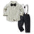 Children's Clothing Autumn Korean Version Multi-Color Plaid Long Sleeve Cotton Shirt Suspenders Boys' Suit - V.I.P Digital Presence