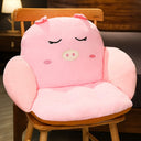 Cushion Office Long Sitting Waist Protection Cushion Integrated Seat Cushion Student Dormitory Chair Plush Backrest Cushion - V.I.P Digital Presence