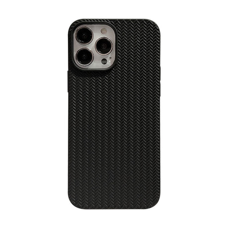 Simple and advanced 13 suitable for iPhone 14 iPhone case 14 Pro Max weaving 15 Knitted pattern X Solid color 11 - V.I.P Digital Presence