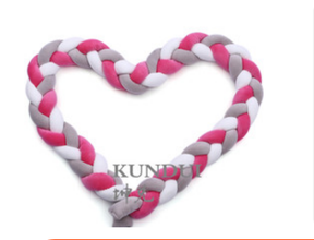 100cmBaby Bumper Bed Braid Knot Pillow Cushion Bumper for Infant Kids Crib Protector Cot Bumper Room Decor Anti-collision Bumper - V.I.P Digital Presence
