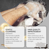 Men Bamboo Charcoal Black Hair Soap, Solid Hair Care, Clean Scalp, Smooth Black Hair Repair And Nourish Hair Roots - V.I.P Digital Presence