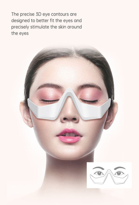 Led Red Light Therapy Device Anti-aging Micro-current Ems Eye Massager 3d Eye Vibration For Eye Wrinkle Dark Circle Remova - V.I.P Digital Presence