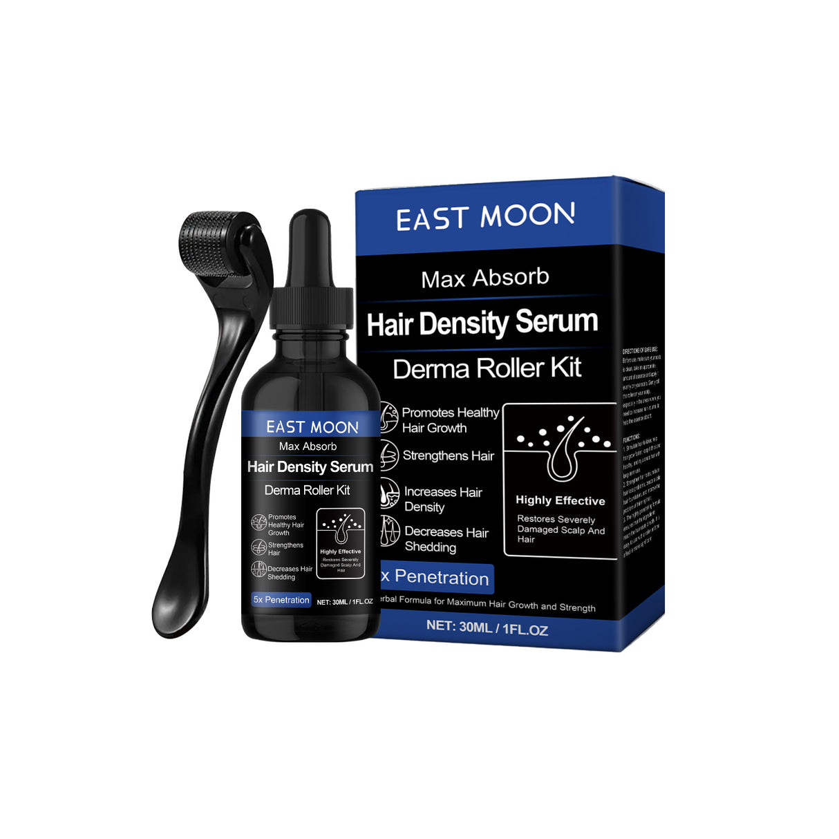 Hair Care Roller Set Improves Dry Hair And Strengthens Hair Care Essence - V.I.P Digital Presence