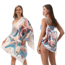 Two-in-One Foldable Beach Towel Printed Bath Towel All-In-One Beach Towel with Storage Bag - V.I.P Digital Presence